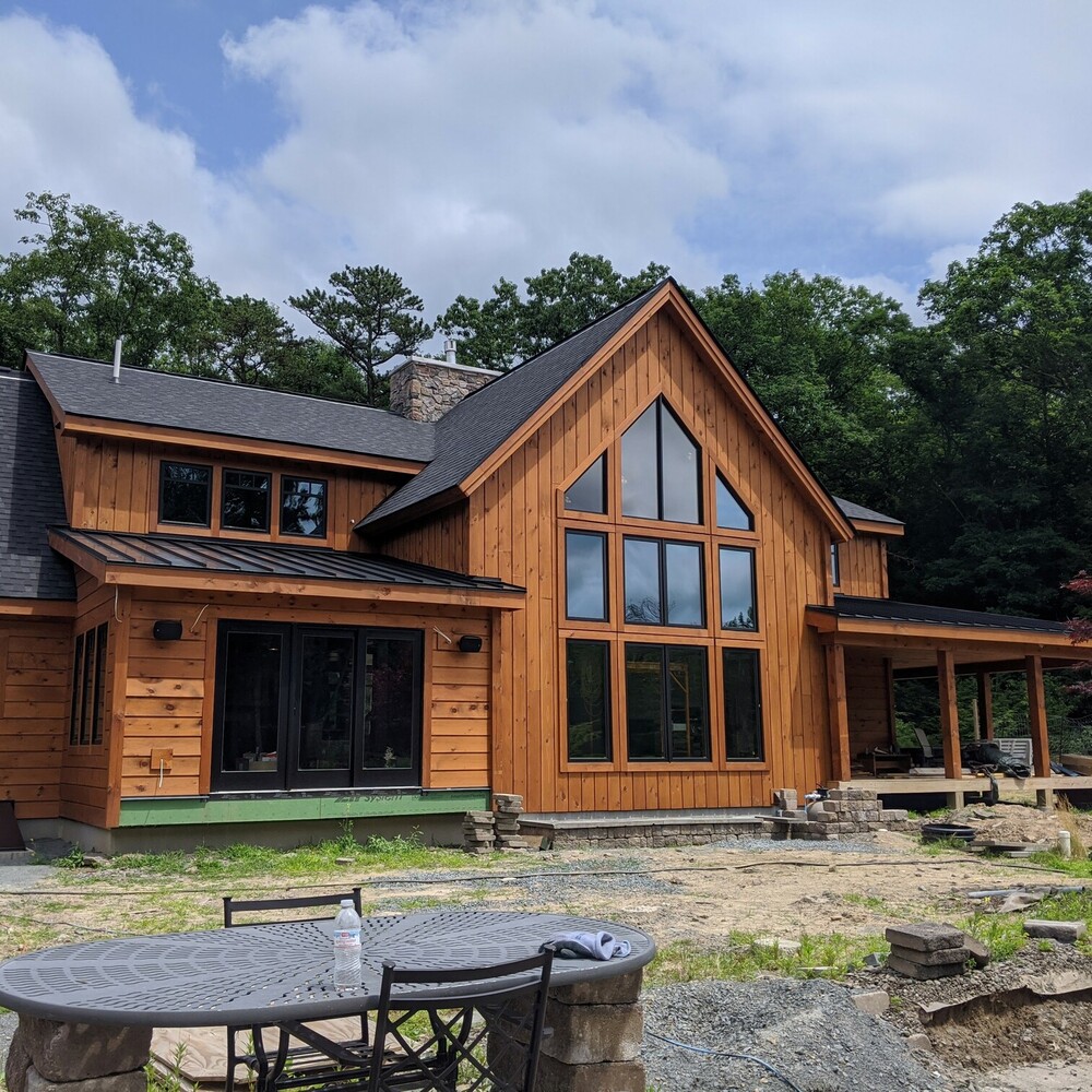 Rustic Cedar Siding Homes With Loft House & Home The Prettiest