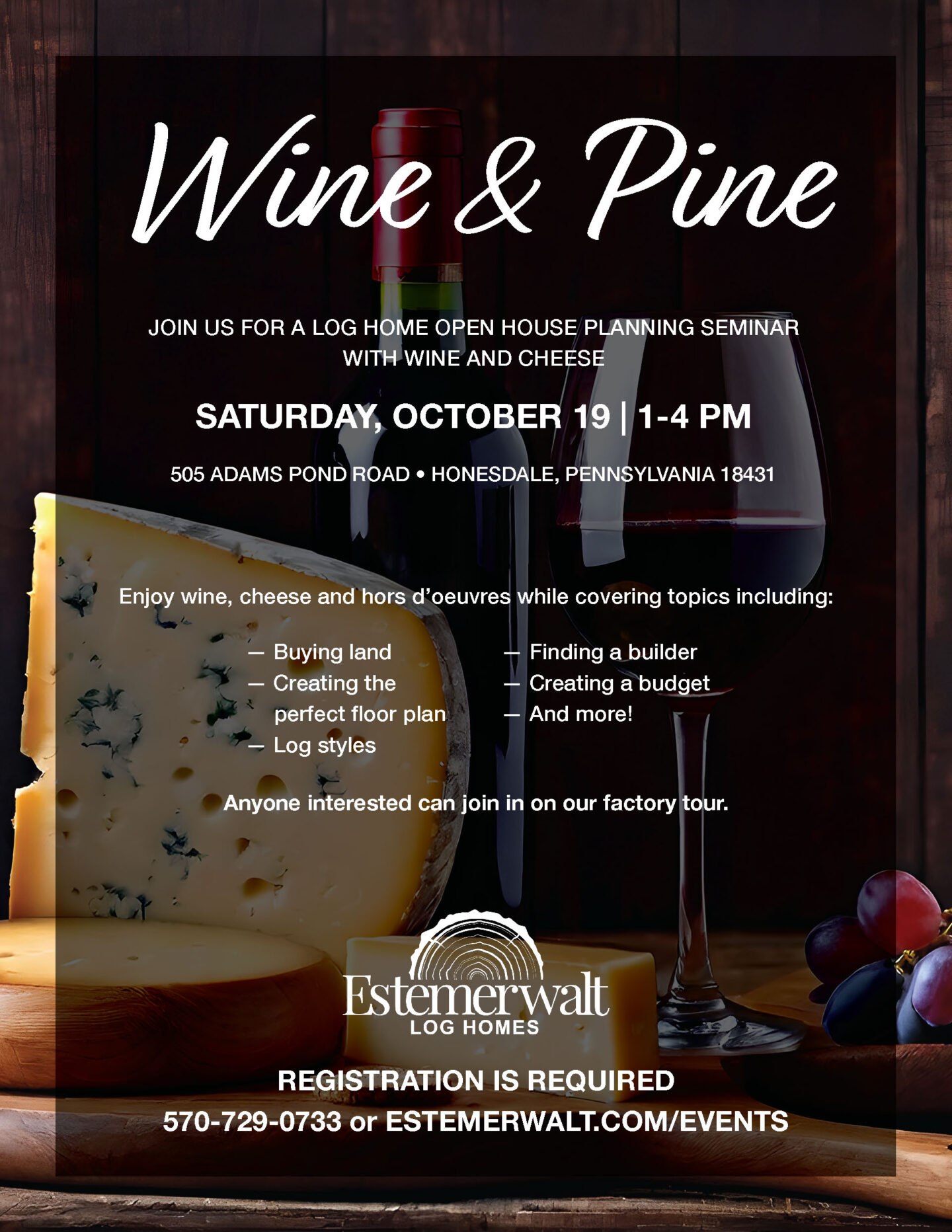 Wine & Pine October 19