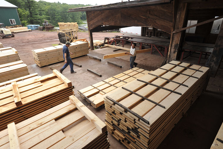 Lumber Mill Yard